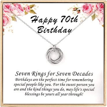 Amazon.com: 70th Birthday Gifts for Women, Fabulous Funny Happy Birthday  Gift for Best Friends, Mom, Sister, Wife, Aunt Turning 70 Years Old, 70th  Bday Gifts Women : Home & Kitchen